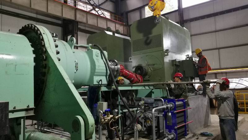 高壓輥磨機安裝